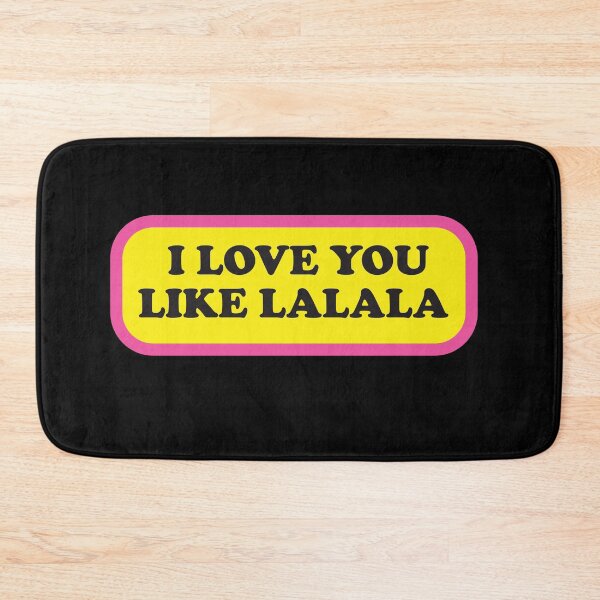 Item preview, Valentines Day Giveaway-I Love You Like Lalala designed and sold by Katedesignz.