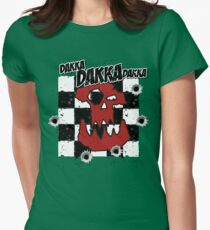 Ork Skull Dakka Fitted T-Shirt