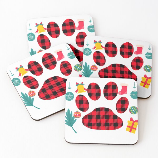 Item preview, Christmas Pajama Funny Paw Buffalo Plaid Red For Dog Lover designed and sold by leminhc.