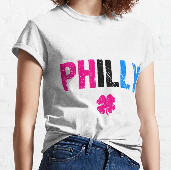 Irish Fightin Phillies Shamrock Green or White T Shirts