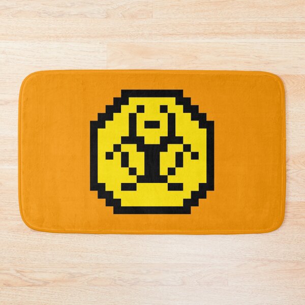 Item preview, Caution, Pixel Biohazard, Yellow designed and sold by rin3d .