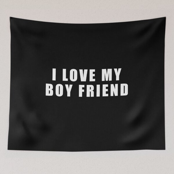 Item preview, I love my boyfriend designed and sold by LandaMacorn.