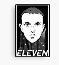STRANGER THINGS ELEVEN TV SHOW Canvas Print