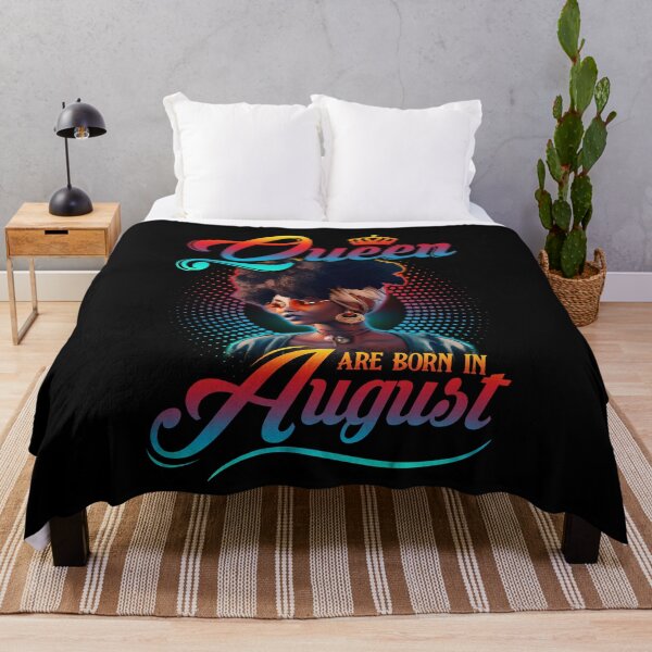 Item preview, Queen are born in August, August Queen, Black Melanin, Black History designed and sold by TheBabySitters.