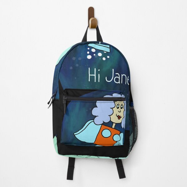 Artikelvorschau, Interplanet Janet - Hallo Classic T-Shirt entworfen und verkauft von nicholnovan.