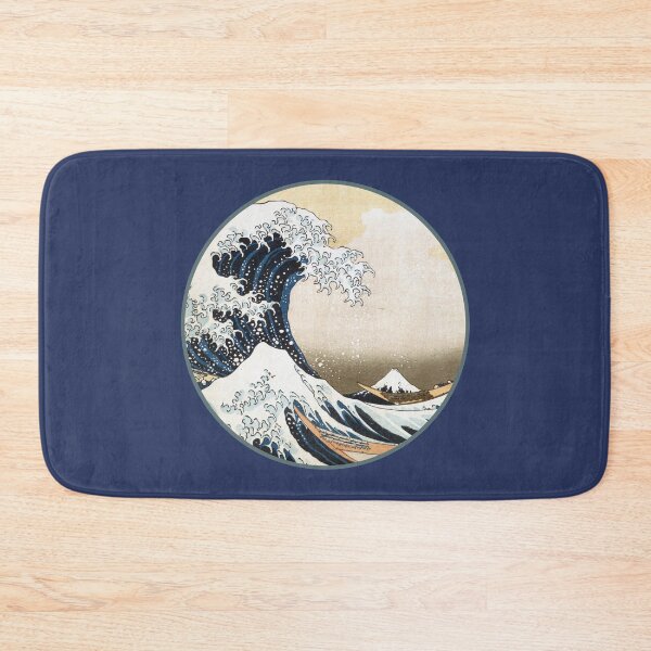 Item preview, Great Wave off Kanagawa in a circle designed and sold by Pavnud.