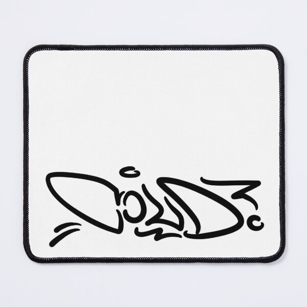 Item preview, Cold Series Black Graffiti Tag designed and sold by workbytristan.