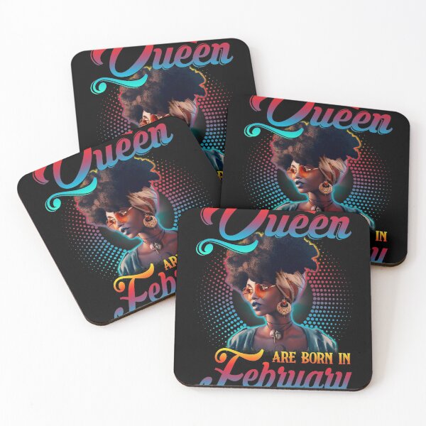 Item preview, Queen are born in February, February Queen, Black Melanin, Black History  designed and sold by TheBabySitters.