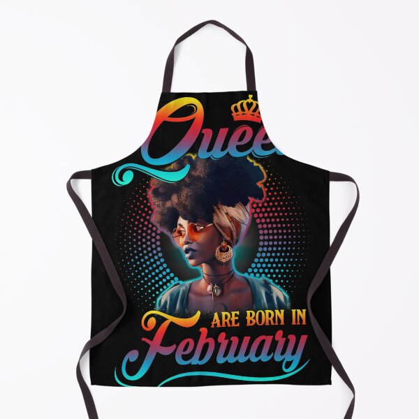 Item preview, Queen are born in February, February Queen, Black Melanin, Black History designed and sold by TheBabySitters.