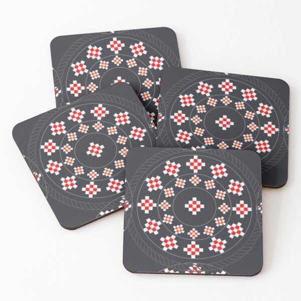 Item preview, Red White Pattern designed and sold by Saiamrita123.