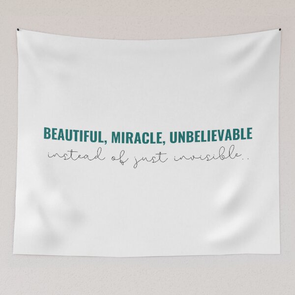 Item preview, Beautiful Miracle Unbelievable instead of just invisible - Taylor Swift Debut designed and sold by bombalurina.