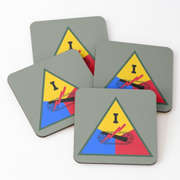 Item preview, I Armored Corps (United States - Historical) designed and sold by wordwidesymbols.