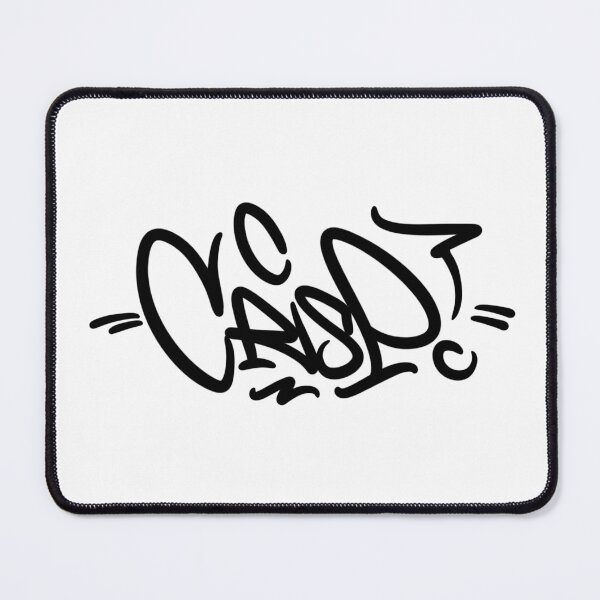 Item preview, Crips Series 2 Black Graffiti Tag designed and sold by workbytristan.