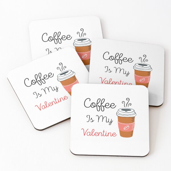 Item preview, Coffee Is My Valentine Classic T-Shirt designed and sold by Issa ★★★★★.