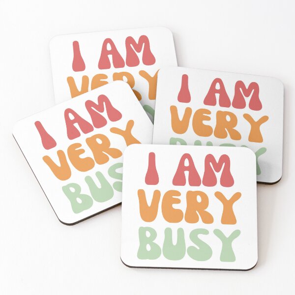 Item preview, I Am Very Busy designed and sold by Shop signer.