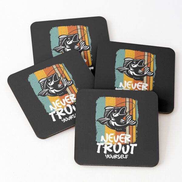 Item preview, Never Trout yourself-fishing. designed and sold by DesignedBySnip.