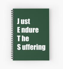 Jets – Just Endure The Suffering Spiral Notebook