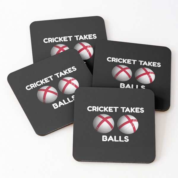 Item preview, Cricket Takes Balls England Flag designed and sold by Sunset-1.