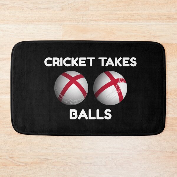 Item preview, Cricket Takes Balls England Flag designed and sold by Sunset-1.