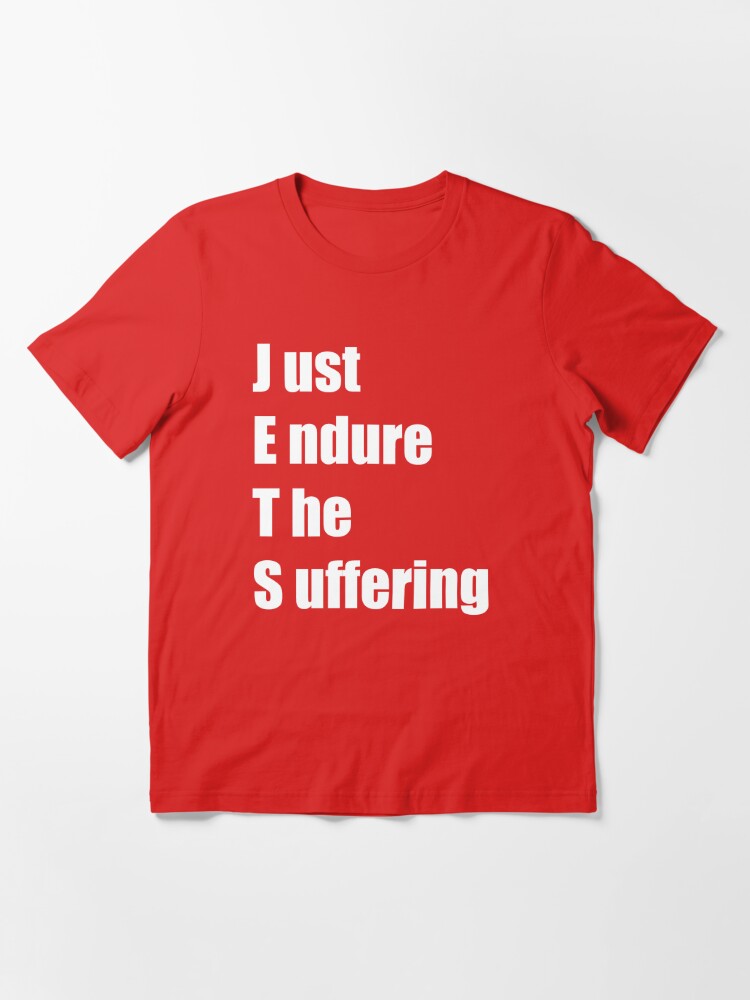 NY JETS - J-E-T-S - Just Endure The Suffering T-Shirt - Optimistic and  Humerous!