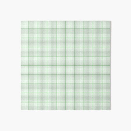 Six Colour Grid Paper 2cm Green Red Blue Purple Pink Grey A4 Grid Paper