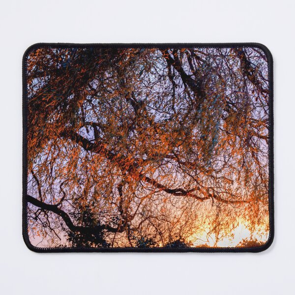 Item preview, Willow Tree Sunset designed and sold by FOLK ART FUSION by heidiannemorris.
