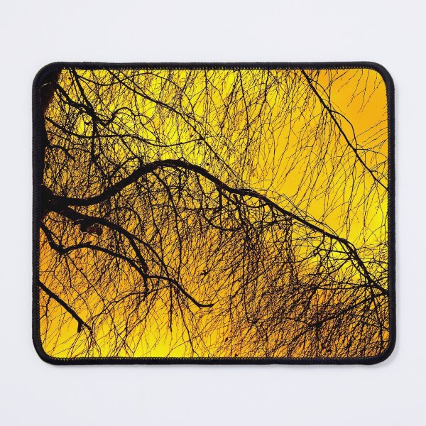 Item preview, Yellow Willow Tree Sunset designed and sold by FOLK ART FUSION.