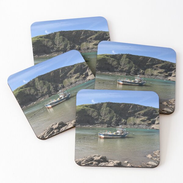 Item preview, Boat in a Harbour designed and sold by kew-photography.