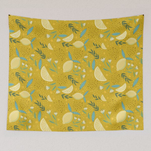Item preview, Lemon and ginger pattern designed and sold by MatildeChizzola.