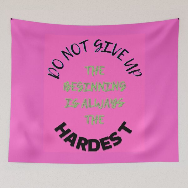 Item preview, Do not give up . motivational and inspirational phrases designed and sold by Douaa_Print.