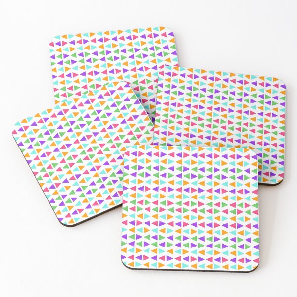 Item preview, Colorful triangular pattern designed and sold by TheArtism.
