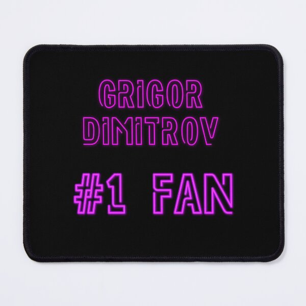 Item preview, Grigor Dimitrov #1 fan designed and sold by 2Girls1Shirt.