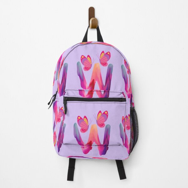Item preview, Letter W with Butterfly - W designed and sold by LTM-tee.
