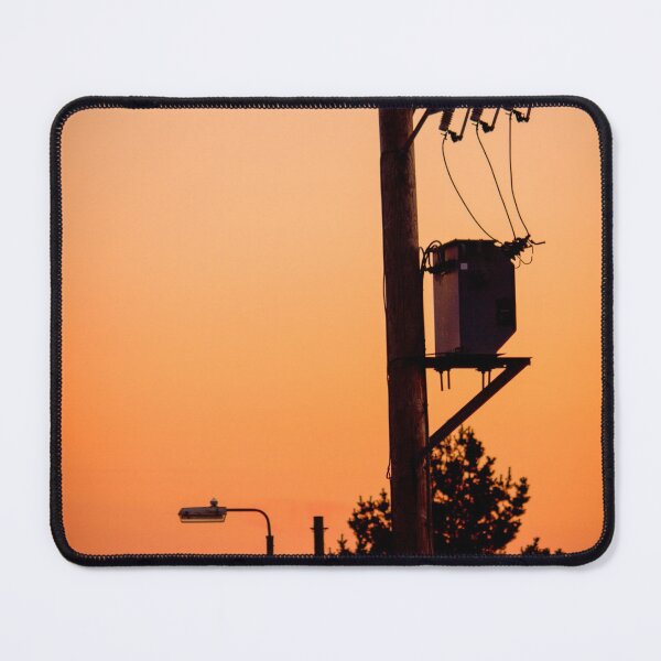 Item preview, Sunset Power Lines designed and sold by FOLK ART FUSION by heidiannemorris.