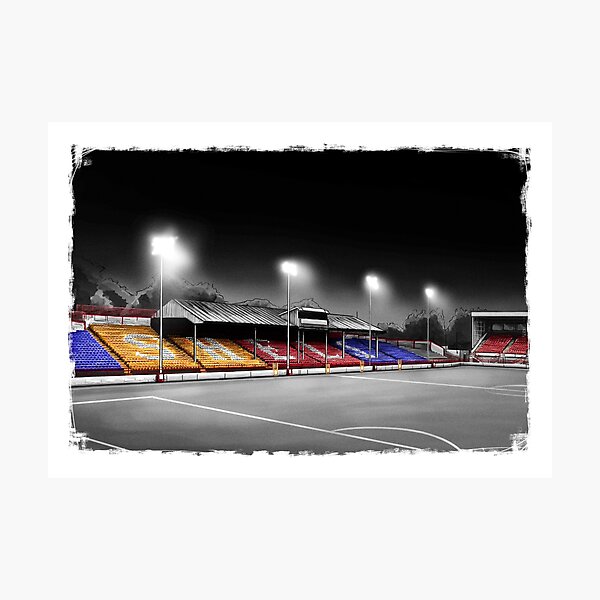 Item preview, Tolka Park - Shelbourne FC. League of Ireland Football Artwork designed and sold by barrymasterson.