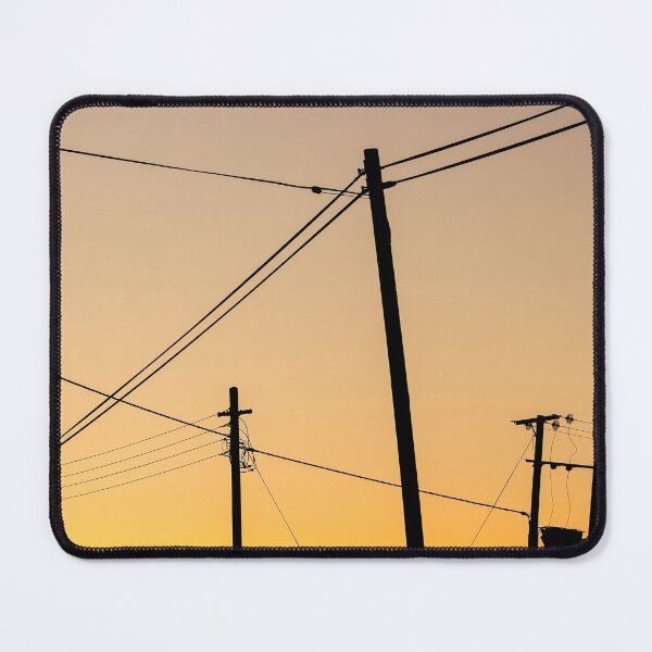 Item preview, Sunset Power Lines designed and sold by FOLK ART FUSION by heidiannemorris.