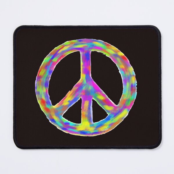 Item preview, abstract colors of peace designed and sold by NusyLo.