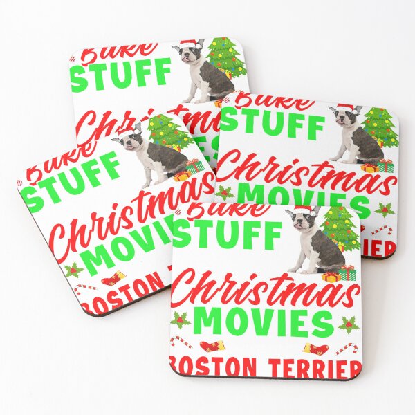 Item preview, Bake Stuff And Watch Christmas Movies With My Boston Terrier designed and sold by kimngw.