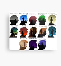 Who Said it Metal Print