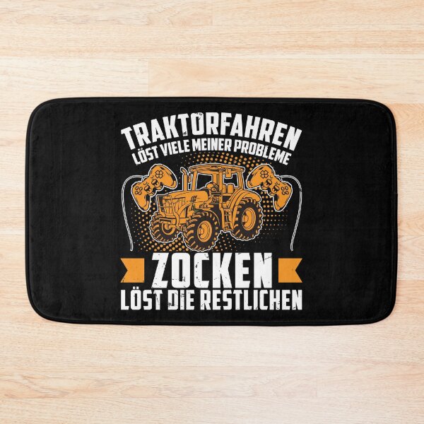 Artikelvorschau, Traktorfahren Löst Probleme Zocken Löst Die Resten PC entworfen und verkauft von StrongShirts.