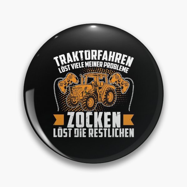 Artikelvorschau, Traktorfahren Löst Probleme Zocken Löst Die Resten PC entworfen und verkauft von StrongShirts.