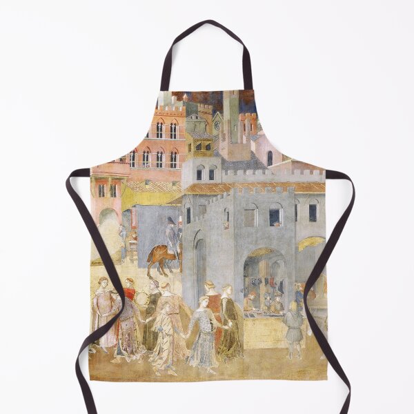 Item preview, Ambrogio Lorenzetti - Effects of Good Government in the city designed and sold by Pidlimaja.