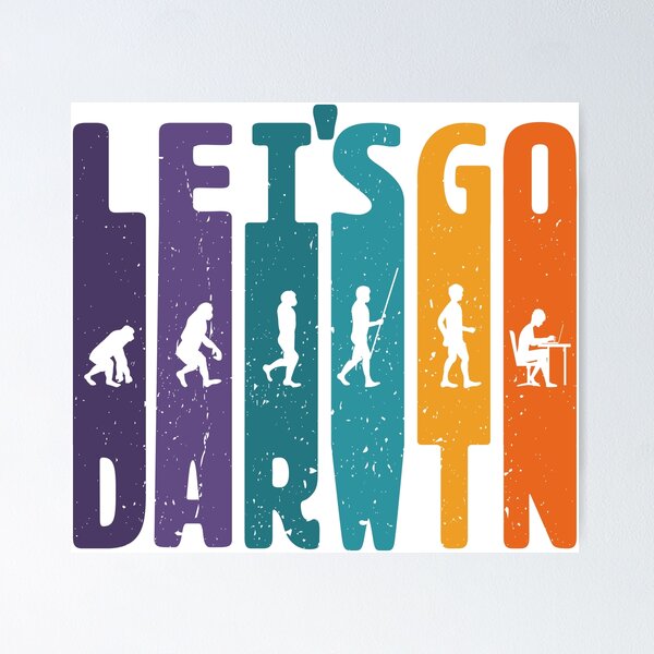 Item preview, Let's Go Darwin designed and sold by lakokakr.