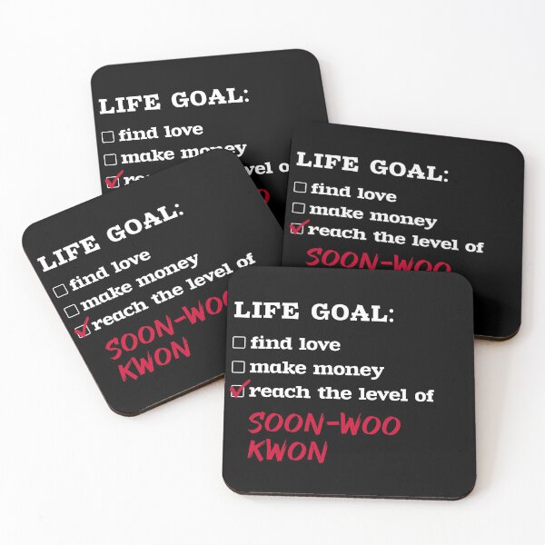 Item preview, Life goal - Soon-woo Kwon designed and sold by 2Girls1Shirt.