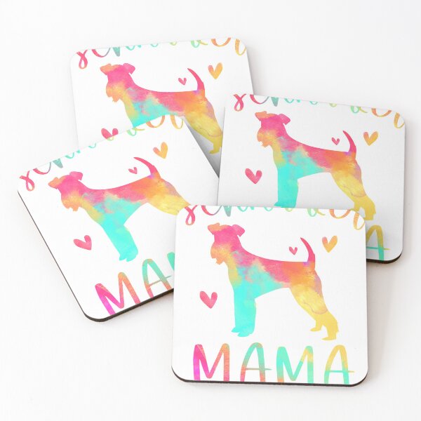 Artikelvorschau, Schnauzer Mama Bunte Schnauzer Geschenke Hundemama entworfen und verkauft von leductsh.