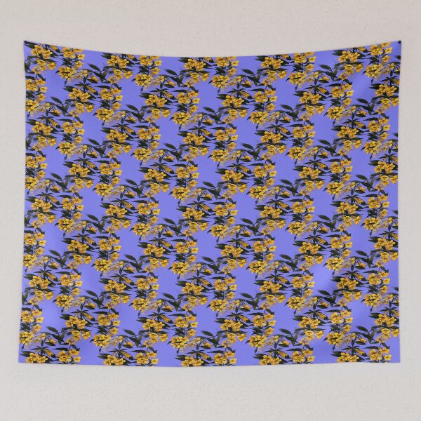 Item preview, Gelsemium Sempervirens Carolina Jasmine Blossom Pattern designed and sold by taiche.