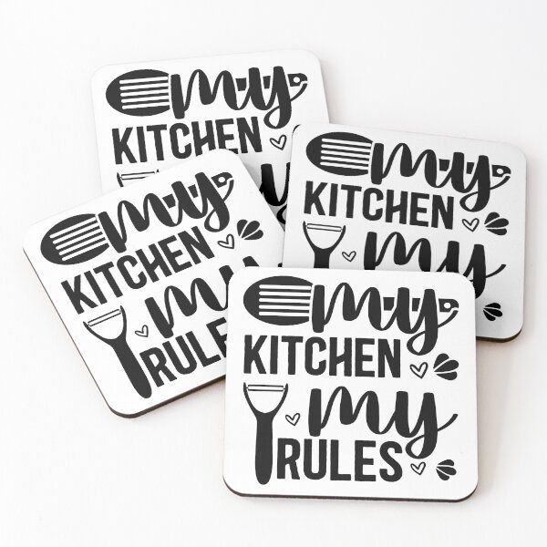 Item preview, Cool Kitchen sayings -My kitchen My rules designed and sold by cartyourchoice.