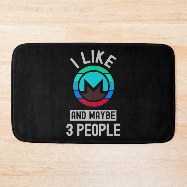 Item preview, Monero Crypto, Monero, Cryptocurrency, I Like Monero, And Like 3 People  designed and sold by Cafecreative.