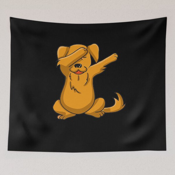 Item preview, Golden Retriever funny Dabbing dog lover designed and sold by design4shirts.
