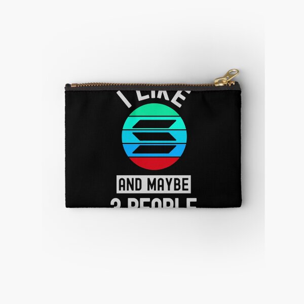 Item preview, Solana Crypto, SOL, Cryptocurrency, I Like Solana, And Maybe 3 People  designed and sold by Cafecreative.